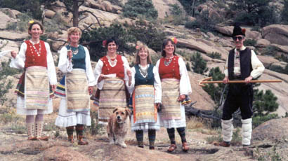 SMFD in Bulgarian costume (Trakija region)